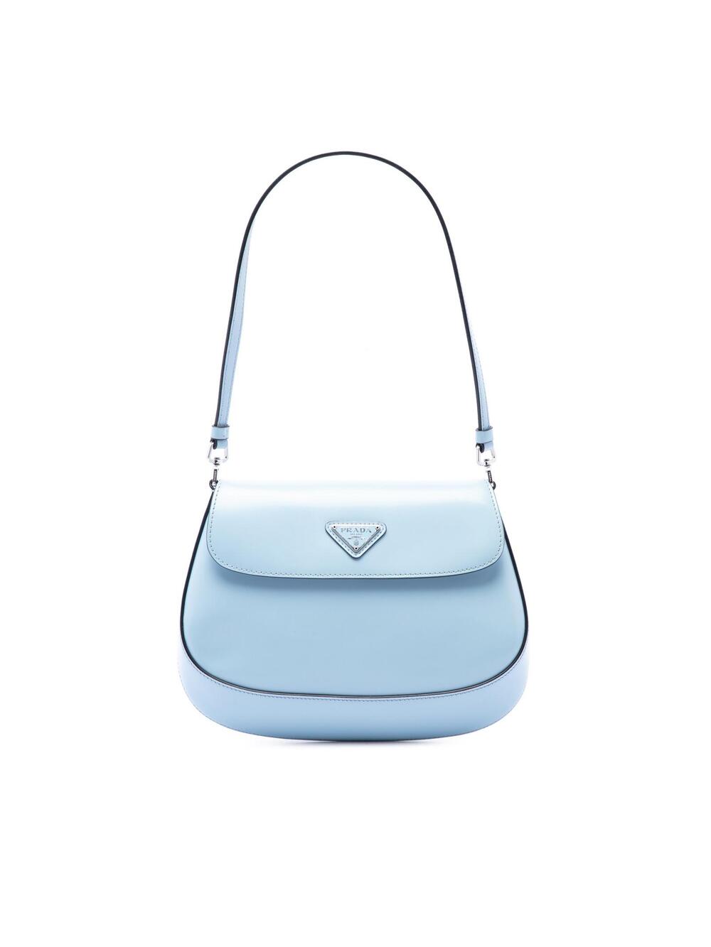 Prada Spazzolato Leather Cleo Flap #360523P13B